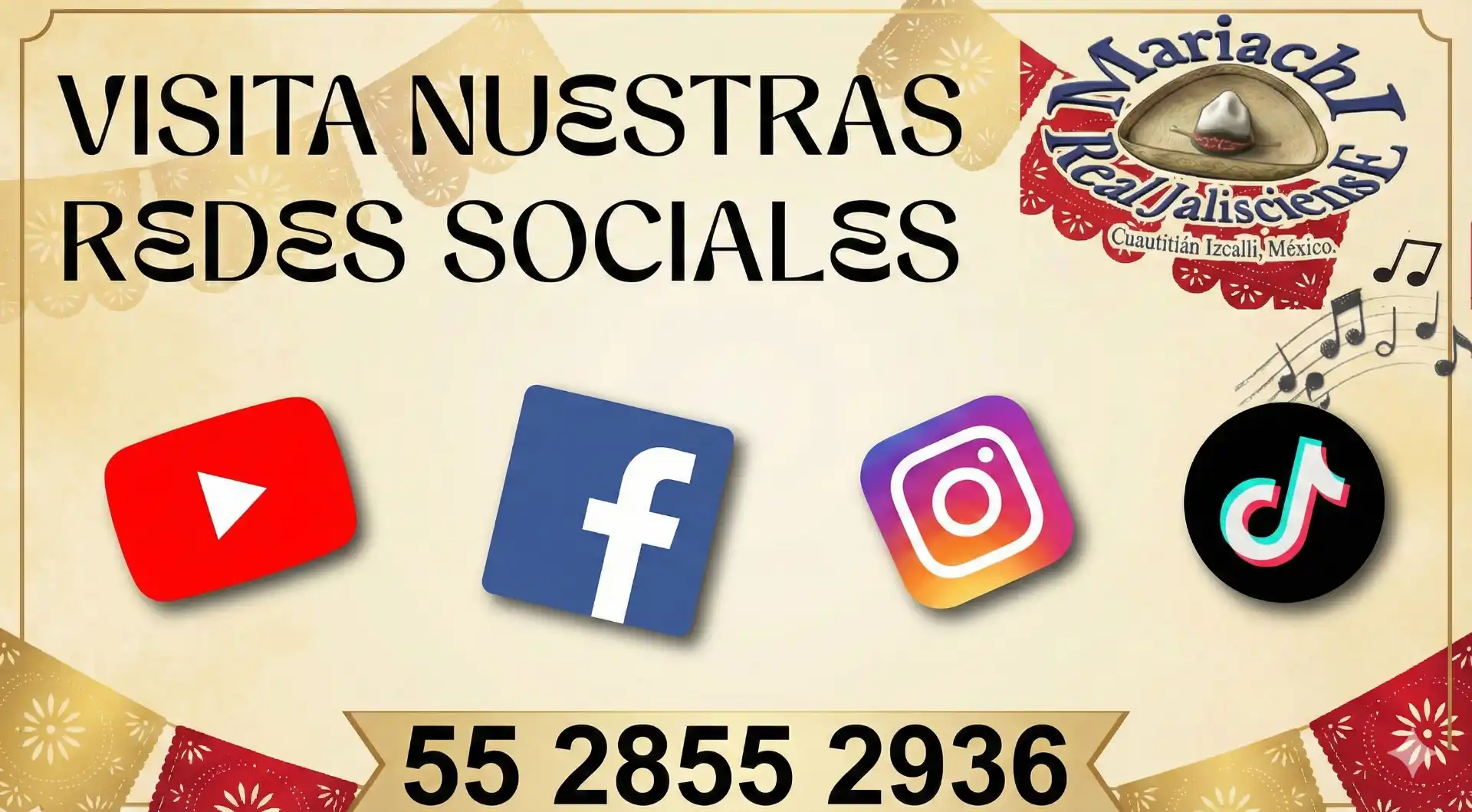 Mariachi en Izcalli Facebook redes sociales